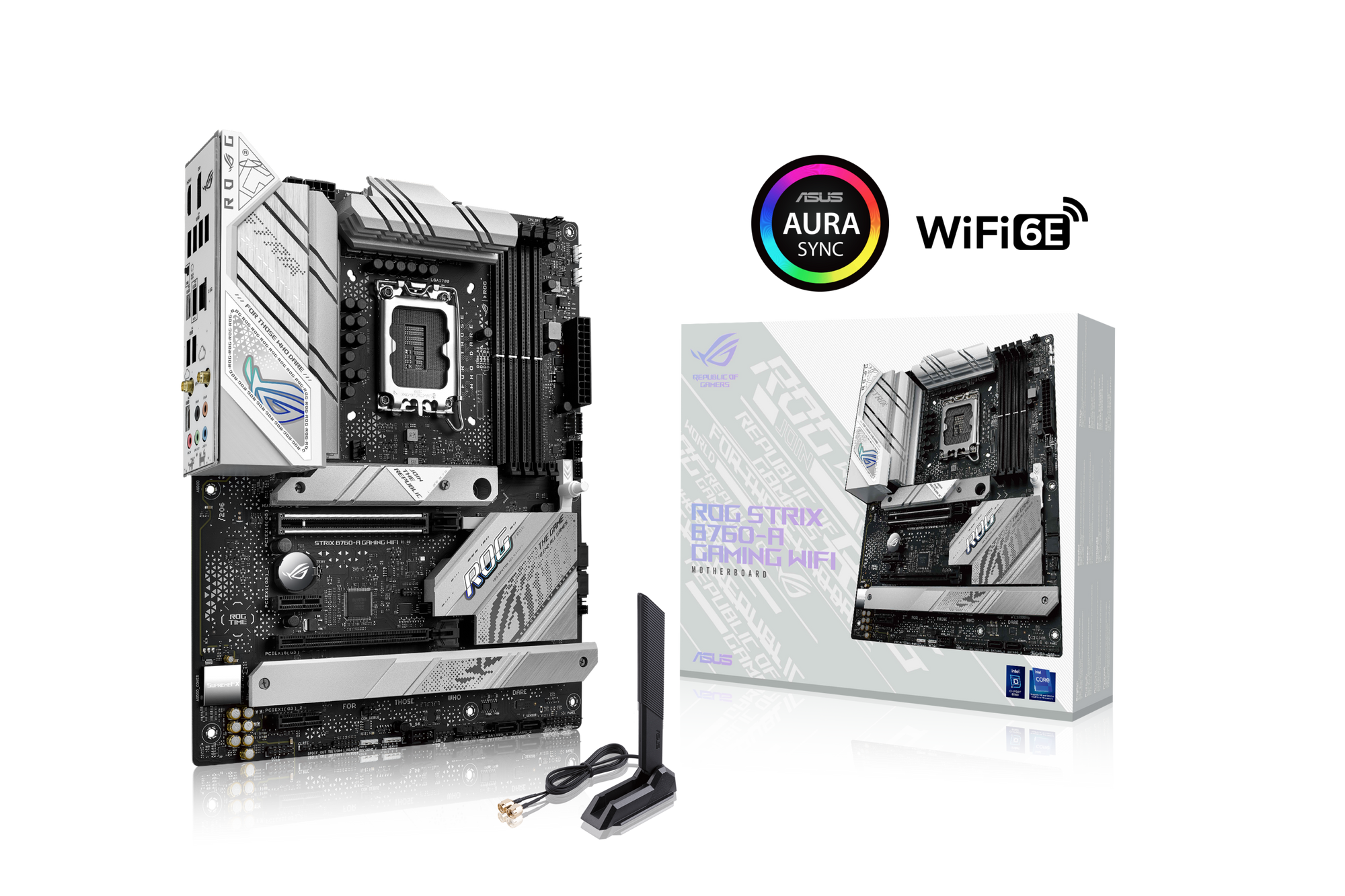 ASUS ROG STRIX B760-A GAMING WIFI Mainboard Sockel Intel LGA 1700 