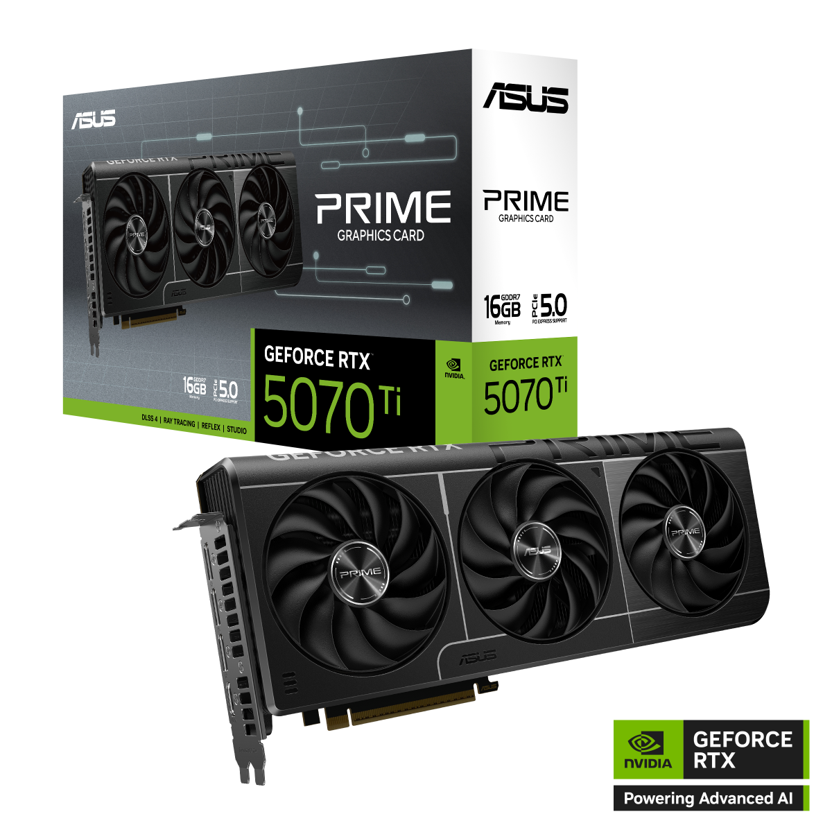 ASUS PRIME GeForce RTX 5070 Ti 16GB GDDR7 Gaming Grafikkarte 1